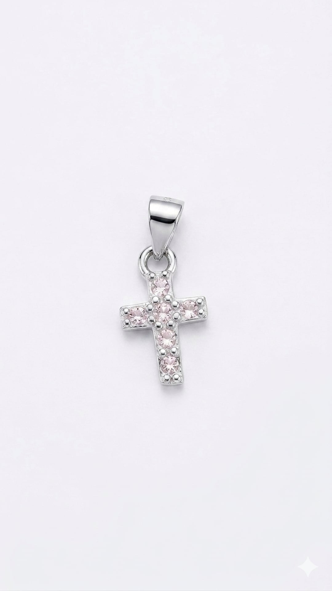 Ciondolo Cross Rose
