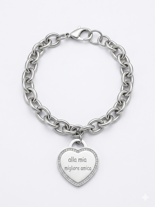 Bracciale "Anima Gemella" – Alla mia migliore amica