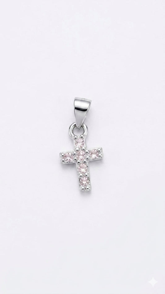 Ciondolo Cross Rose