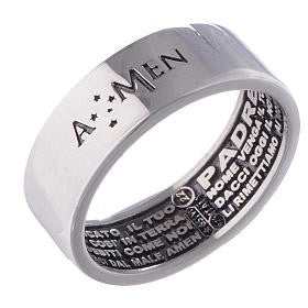 Anello Fascia Padre Nostro - Amen