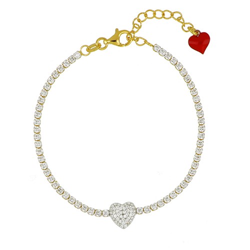 Bracciale tennis hip-love