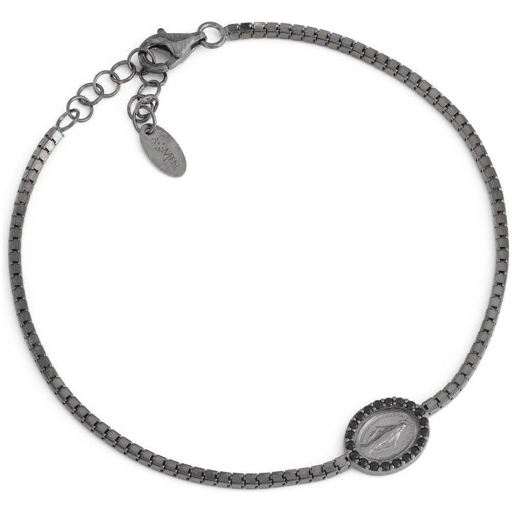 Bracciale Tennis In Argento E Zirconi - Amen