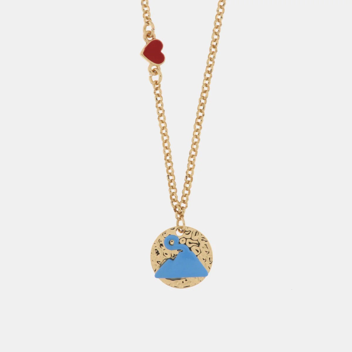 Collana con Vesuvio azzurro